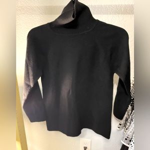Stefenal Black Turtleneck Size Small